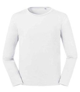 Russell Pure Organic Long Sleeve T-Shirt