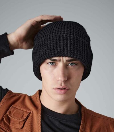 Image for Beechfield Classic Waffle Knit Beanie