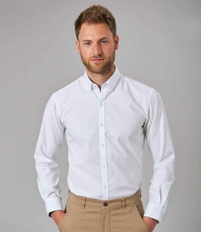 Image for Brook Taverner Lawrence Long Shirt Stretch Oxford Shirt