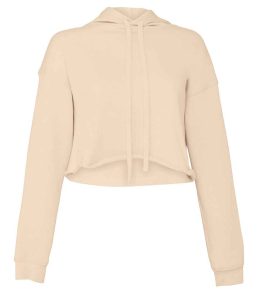 Bella Ladies Cropped Hoodie