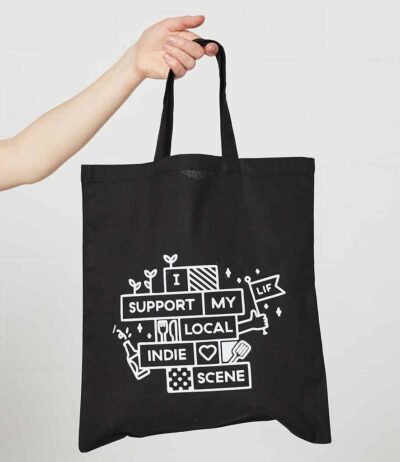 Image for Brand Lab Cotton Short Handle Shopper