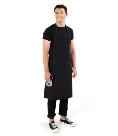 Image for Brand Lab Denim Adjustable Bib Pocket Apron