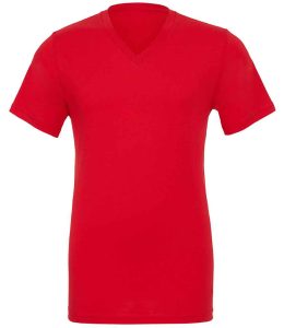 Canvas Unisex Jersey V Neck T-Shirt