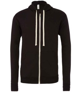 Canvas Unisex Tri-Blend Full Zip Hoodie