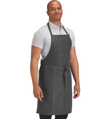 Image for Dennys Cross Dyed Denim Bib Apron