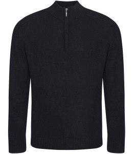 Ecologie Unisex Wakhan Zip Neck Sustainable Sweater