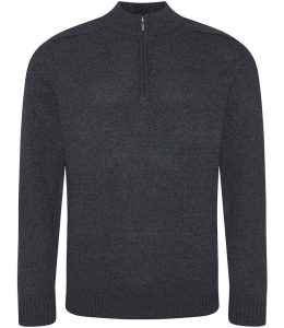 Ecologie Unisex Wakhan Zip Neck Sustainable Sweater