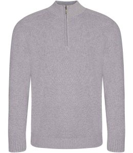 Ecologie Unisex Wakhan Zip Neck Sustainable Sweater