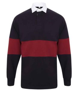 Front Row Panelled Rugby Shirt