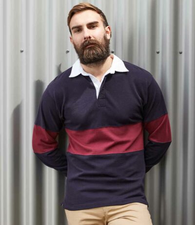 Image for Front Row Panelled Rugby Shirt