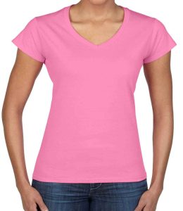 Gildan Ladies SoftStyle® V Neck T-Shirt