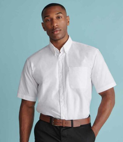 Image for Henbury Short Sleeve Classic Oxford Shirt