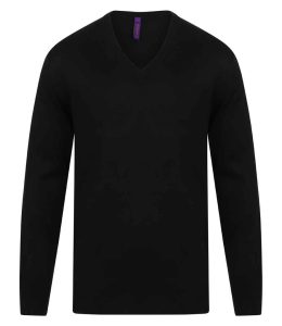 Henbury Acrylic V Neck Sweater