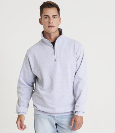 Image for AWDis Sophomore Zip Neck Sweatshirt