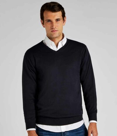 Image for Kustom Kit Arundel Cotton Acrylic V Neck Sweater