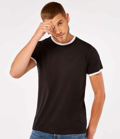 Image for Kustom Kit Fashion Fit Ringer T-Shirt