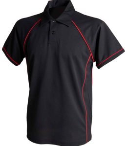 Finden and Hales Performance Piped Polo Shirt