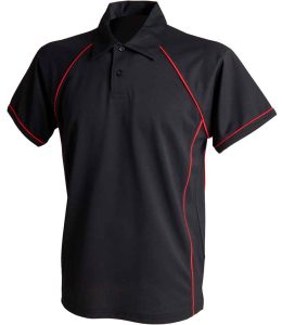 Finden and Hales Kids Performance Piped Polo Shirt