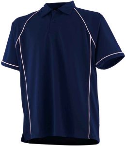 Finden and Hales Kids Performance Piped Polo Shirt