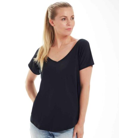 Image for Mantis Ladies Loose Fit V Neck T-Shirt