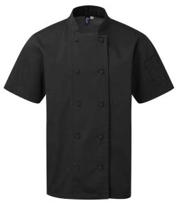 Premier Coolchecker® Short Sleeve Chef's Jacket