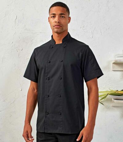 Image for Premier Coolchecker® Short Sleeve Chef’s Jacket
