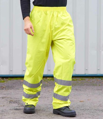 Image for Portwest Hi-Vis Rain Trousers