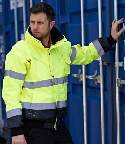 Image for Portwest 3-in-1 Hi-Vis Bomber Jacket