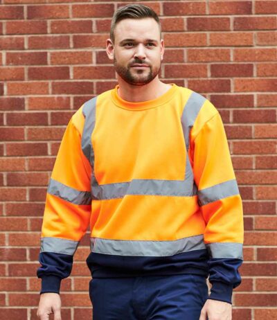 Image for Portwest Hi-Vis Two Tone Sweatshirt