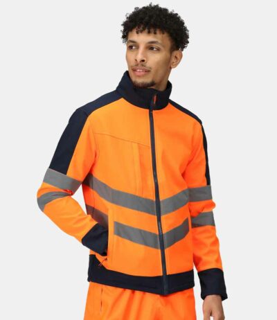 Image for Regatta High Visibility Pro Contrast Soft Shell Jacket