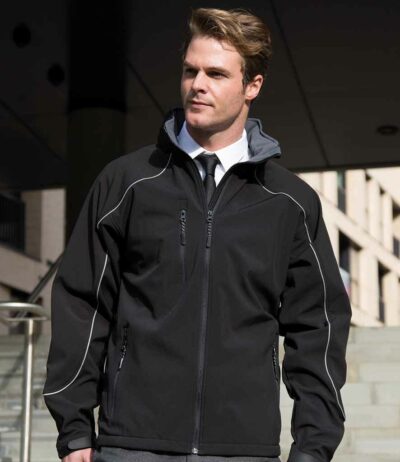 Image for Result Work-Guard Hooded Soft Shell Jacket