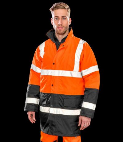 Image for Result Core Motorway Two Tone Safety Jacket