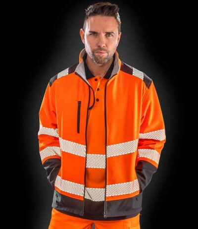 Image for Result Safe-Guard Printable Ripstop Safety Soft Shell Jacket
