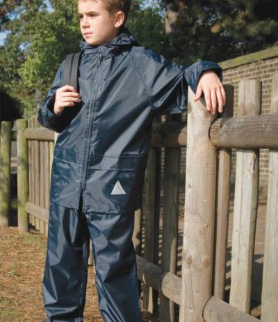 Image for Result Kids Waterproof Jacket/Trouser Suit in Carry Bag