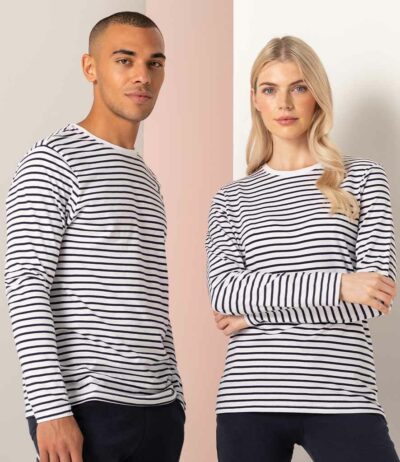 Image for SF Unisex Long Sleeve Striped T-Shirt