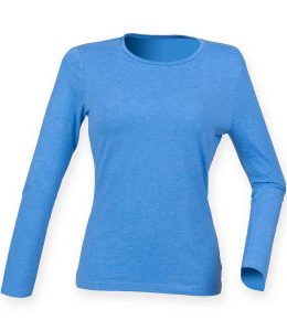 SF Ladies Feel Good Long Sleeve Stretch T-Shirt