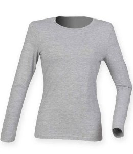 SF Ladies Feel Good Long Sleeve Stretch T-Shirt