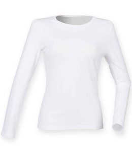 SF Ladies Feel Good Long Sleeve Stretch T-Shirt