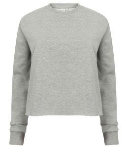 SF Ladies Cropped Slounge Sweatshirt