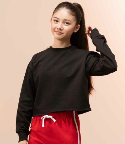 Image for SF Minni Kids Cropped Slounge Sweatshirt