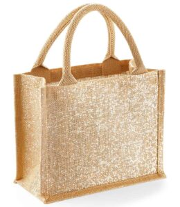 Westford Mill Shimmer Jute Mini Gift Bag