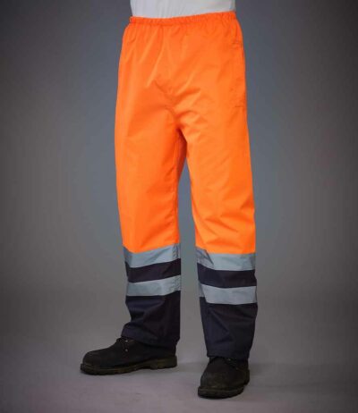 Image for Yoko Hi-Vis Two Tone Waterproof Overtrousers