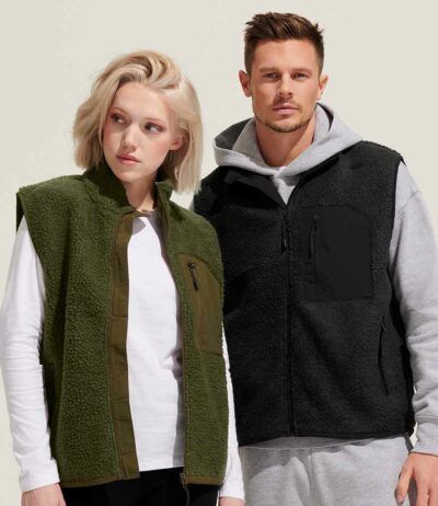 Image for SOL’S Unisex Fury Sherpa Bodywarmer