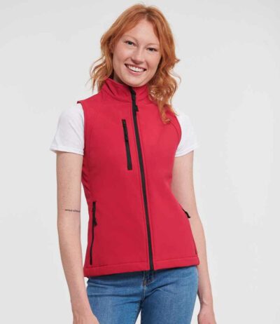 Image for Russell Ladies Soft Shell Gilet