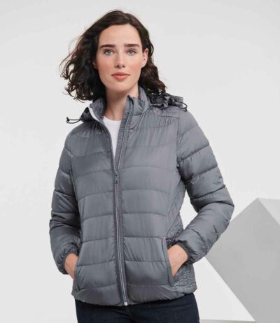 Image for Russell Ladies Hooded Nano Padded Jacket