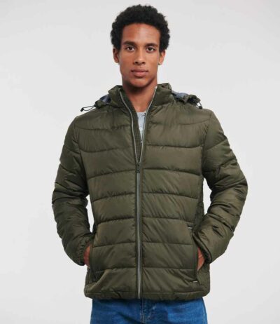 Image for Russell Hooded Nano Padded Jacket