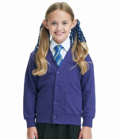 Image for AWDis Academy Kids Sweat Cardigan