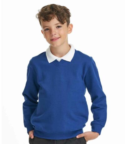 Image for AWDis Academy Kids V Neck Sweatshirt