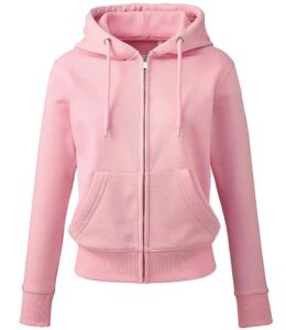 Anthem Ladies Organic Full Zip Hoodie