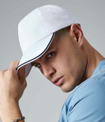 Image for Beechfield Authentic Piped 5 Panel Cap